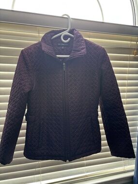 FS Limited Quilted Jacket in Plum